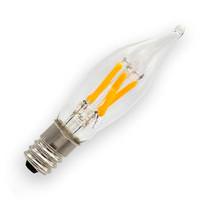 Emery Allen 1.5 watt 120 volt C6 Candelabra Screw Base 2700K Warm White Dimmable Filament LED