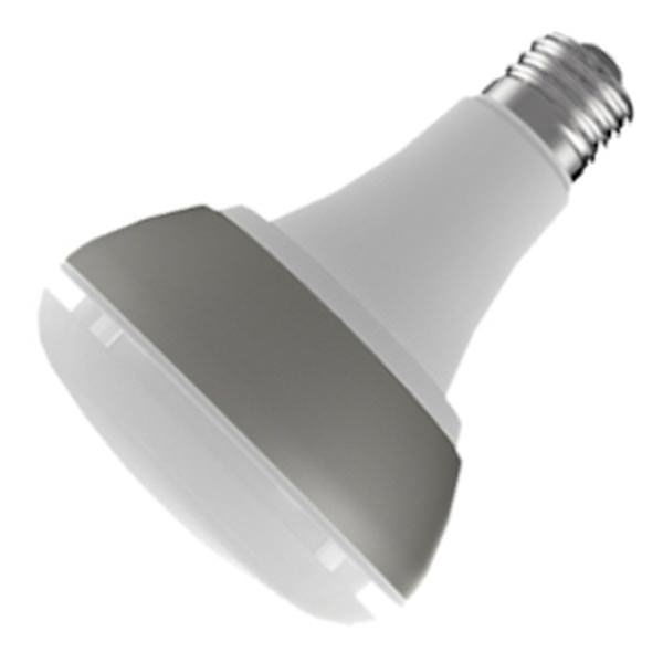 12.5 watt 120 volt BR30 Medium Screw Base 3000K Natural White Dimmable Flood LED