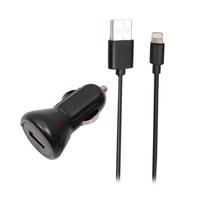 Energizer 3' 2.4 amp Car Charger and Cable for Lightning Devices