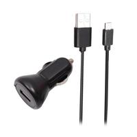 Energizer 3' Car Charger and Cable for Micro USB Devices