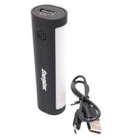 Energizer 2600mAh Black Single Port Portable USB Charger with LED Light