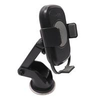 Energizer Black Secure Grip Extendable Fast Charging Wireless Dash/Windshield Mount/Charger