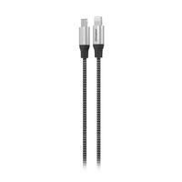 Energizer 6' Nylon Braided Metal Type C to Lighting Cable