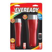 Eveready Red General Purpose LED Flashlights (Batteries Included) (Set of 2)