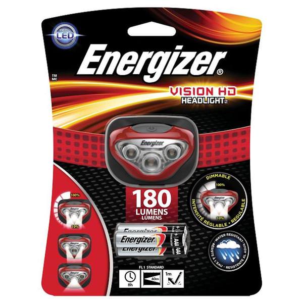 Red Vision HD LED Headlight (Batteries Included)