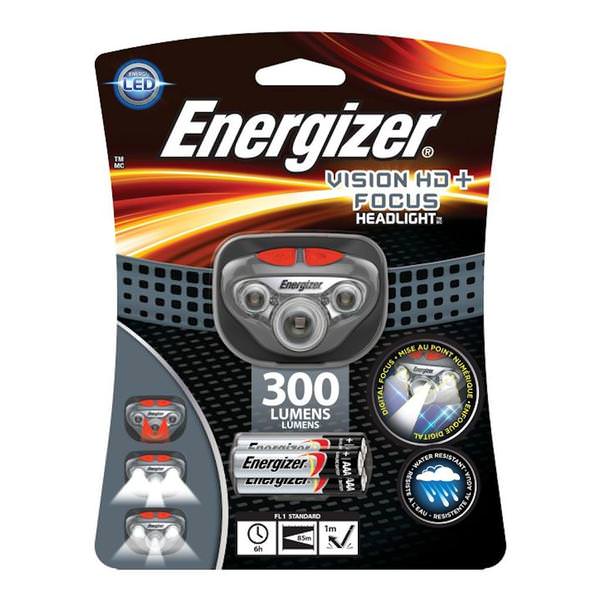 Gray Vision HD+ Focus LED Headlight with Night Vision (Batteries Included)