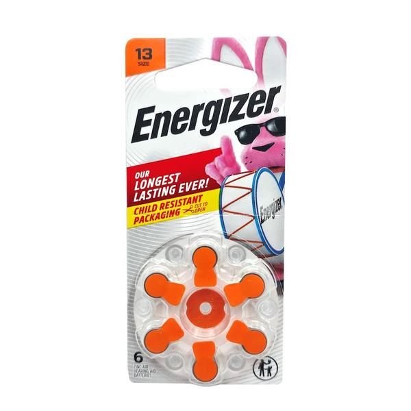 Size 13 Hearing Aid Battery (6 Pack)