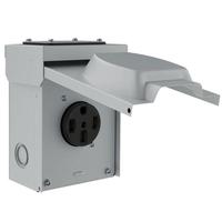 Enerlites 50 Amp 125/250 volt Weatherproof Outdoor Receptacle Box