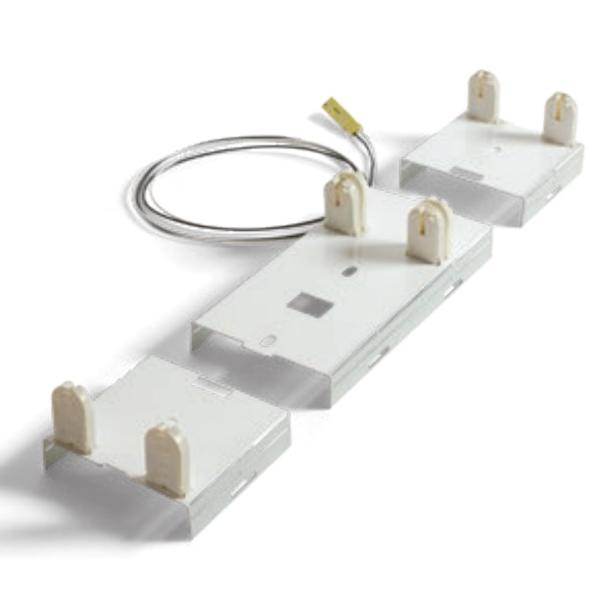 8' T8 4 Lamp Pre-Wired Fixture Bracket Kit