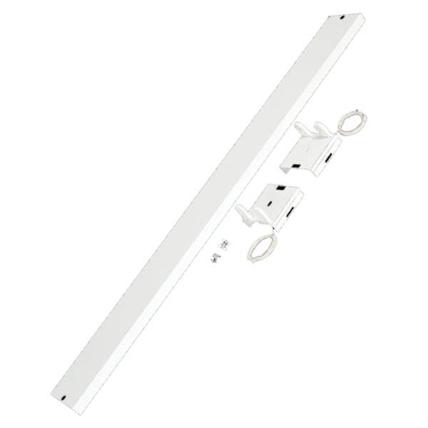 4' T8 2 Lamp Pre-Wired Fixture Bracket Kit