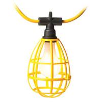 EPCO 100' Yellow Deluxe Safety Cage Cord Light 