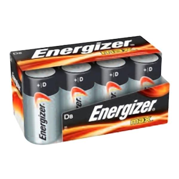 D Cell 1.5 volt MAX Battery (8 pack)