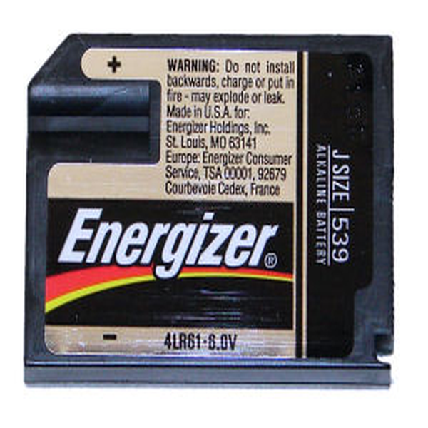 539 6 Volt J Size Alkaline Photo / Camera Battery