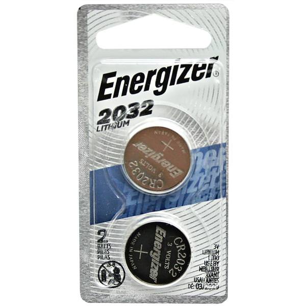 2032 3 volt Coin Lithium Battery (2 pack)