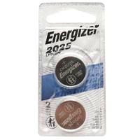 Energizer 2025 3 volt Coin Lithium Battery (2 pack)
