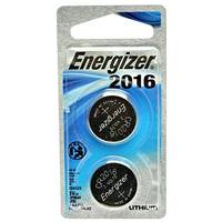 Energizer 2016 3 volt Coin Lithium Battery (2 pack)
