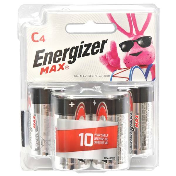 C Cell Battery (4 pack)