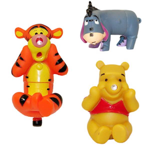 Disney Winnie The Pooh Assorted Style Squeeze LED Flashlight