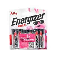 Energizer AA Cell 1.5 volt MAX Battery (6 pack)