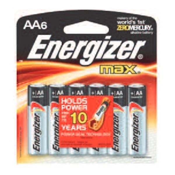 AA Cell 1.5 volt MAX Battery (6 pack)