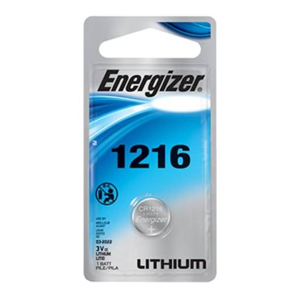 ECR1216 3 Volt Lithium Button Cell Watch / Garage Door / Calculator / Medical Battery
