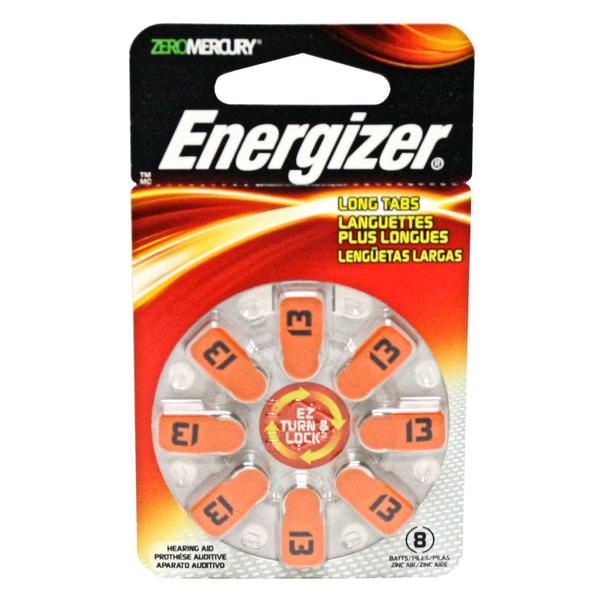 AZ13DP 1.4 volt Zinc Air Zero Mercury Hearing Aid Battery (8 pack)
