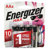 Energizer AA Cell 1.5 volt Battery (8 pack)