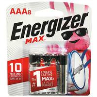 Energizer AAA Cell 1.5 volt Battery (8 pack)