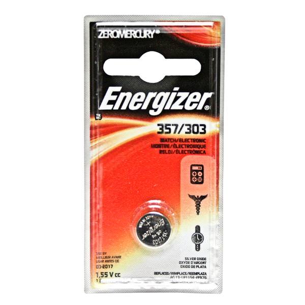 357/303 1.55 Volt Zero Mercury Button Cell Watch / Calculator Battery