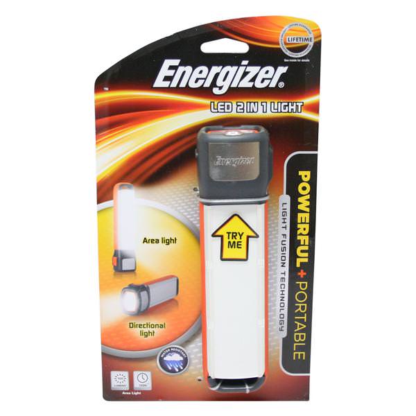 2 In 1 LED Light Fusion Flashlight (Batteries Included)