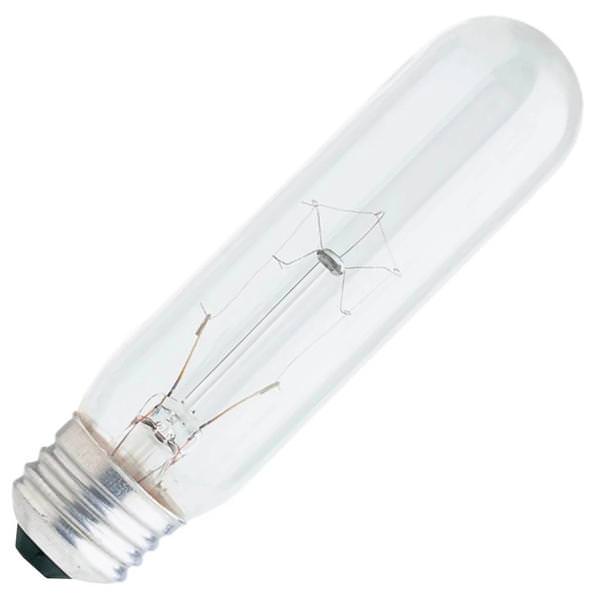25 watt 120 volt  T10 Medium Screw Base 2700K Warm White Clear Dimmable