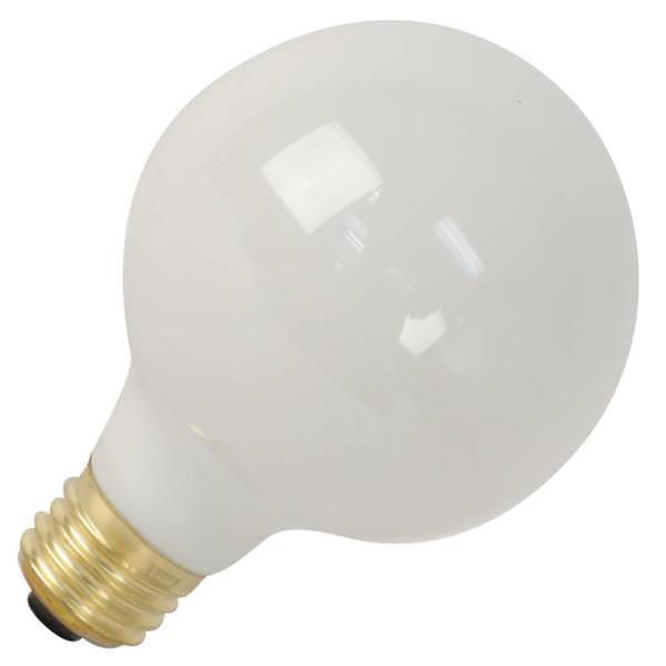 25 watt 120 volt G25 Medium Screw Base 2700K Warm White Dimmable