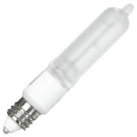 Feit Electric 75 watt 120 volt T4 Miniature Candelabra Screw Base 3000K Natural White Clear Dimmable