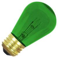 Feit Electric 11 watt 130 volt Medium Screw Base Green Clear Filament Dimmable
