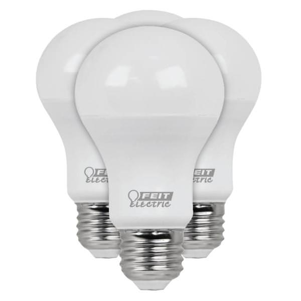 10 watt 120 volt A19 Medium Screw Base 2700K Warm White Non-Dimmable LED (4 Pack)