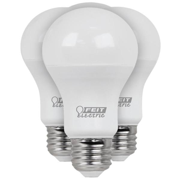 10 watt 120 volt A19 Medium Screw Base 3500K Neutral White Non-Dimmable LED (4 Pack)