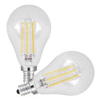 View 6 watt 120 volt A15 Candelabra Screw Base 5000K Daylight Dimmable LED (2 Pack)