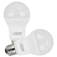 Feit Electric 14.5 watt 120 volt A19 Medium Screw Base 5000K Daylight Non-Dimmable LED (2 Pack)