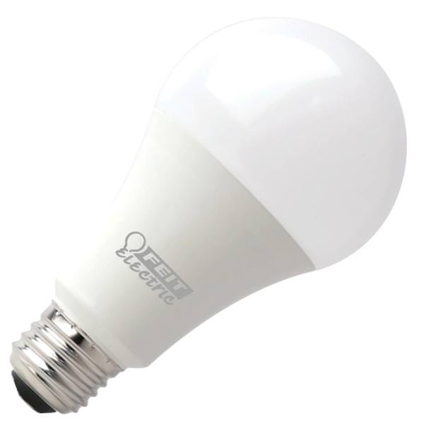 17.5 watt 120 volt A19 Medium Screw Base 3000K Natural White Dimmable LED