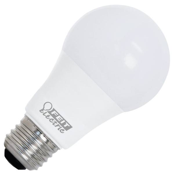 8.8 watt 120 volt A19 Medium Screw Base 3000K Natural White Non-Dimmable LED