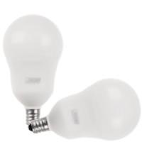 View 8.3 watt 120 volt A15 Candelabra Screw Base 2700K Warm White Dimmable LED (2 pack)