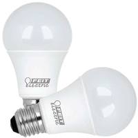 Feit Electric 12.2 watt 120 volt A19 Medium Screw Base 3000K Natural White Dimmable LED (2 Pack)