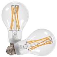 View 15 watt 120 volt A21 Medium Screw Base 5000K Daylight Dimmable LED (2 Pack)