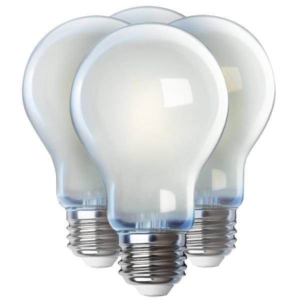 5 watt 120 volt A19 Medium Screw Base 5000K Daylight Dimmable LED (4 Pack)