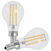 Feit Electric 8 watt 120 volt A15 Candelabra Screw Base 5000K Daylight Clear Dimmable LED