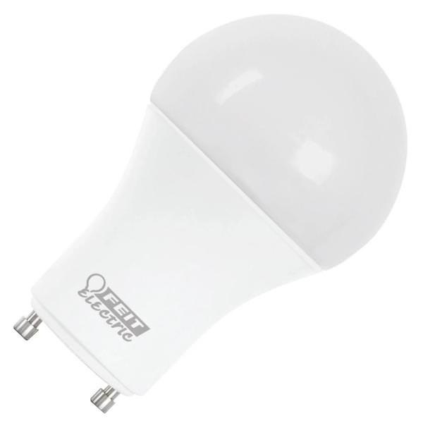 14 watt 120 volt A19 Twist and Lock Base 2700K Warm White Frosted Dimmable LED