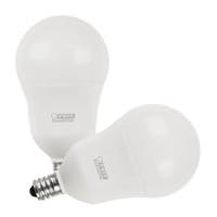 Feit Electric 8.3 watt 120 volt A15 Candelabra Screw Base 3000K Natural White Dimmable LED (2 Pack)