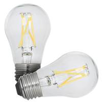 Feit Electric 8 watt 120 volt A15 Medium Screw Base 3000K Natural White Clear Dimmable LED