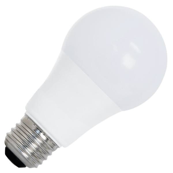 8.8 watt 120 volt A19 Medium Screw Base 4100K Cool White Dimmable LED