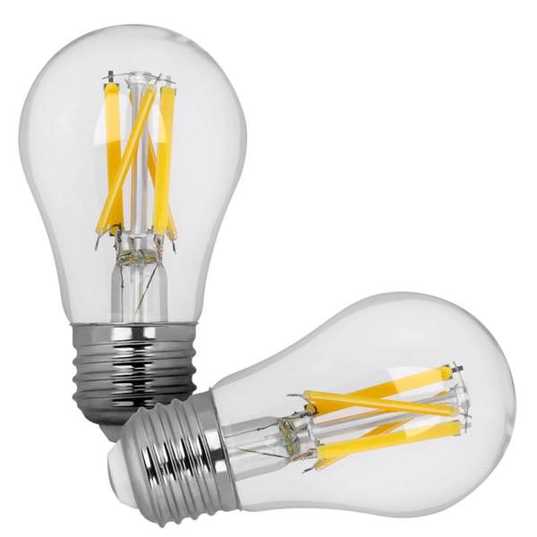 10 watt 120 volt A15 Medium Screw Base 5000K Daylight Clear Dimmable LED (2 Pack)